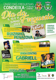 Cartaz Dia da Freguesia 2023 - Condeixa-a-Nova