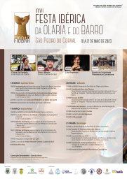 Cartaz XXVII Festa Ibérica da Olaria e do Barro 2023 - São Pedro do Corval
