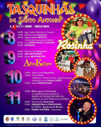 Cartaz Tasquinhas de Santo António 2023 - Igreja Nova