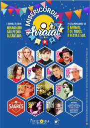 Cartaz Arraial da Misericórdia 2023 - Bairro Alto