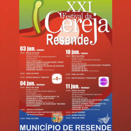 Cartaz Festival da Cereja 2023 - Resende