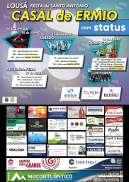 Cartaz Festas de Santo António 2023 - Casal de Ermio