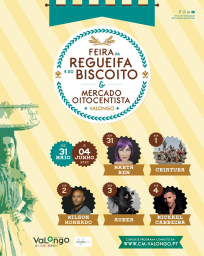 Cartaz Feira da Regueifa e do Biscoito 2023 - Valongo