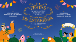 Cartaz Festas de Santo António, da Cidade e do Município de Estarreja 2023 