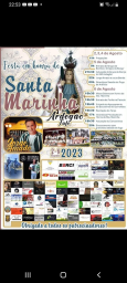 Cartaz Festa em Honra de Santa Marinha 2023 - Ardegão