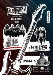 Cartaz ALQRock 2023 - Alqueidão