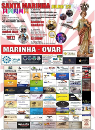Cartaz Festa em Honra de Santa Marinha 2023 - Ovar