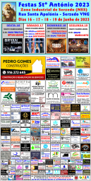 Cartaz Festas de Santo António 2023 - Serzedo