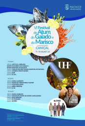 Cartaz VI Festival do Atum do Gaiado e do Marisco 2023 - Caniçal