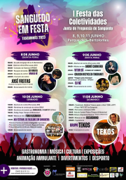 Cartaz Sanguedo em Festa 2023 - Santa Maria da Feira