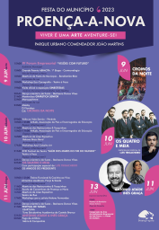 Cartaz Festa do Município 2023 - Proença-a-Nova