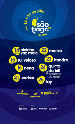 Cartaz Feira de São Tiago 2023 - Covilhã