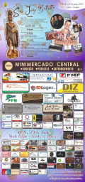 Cartaz Festas em Honra de São João Batista 2023 - Luzim