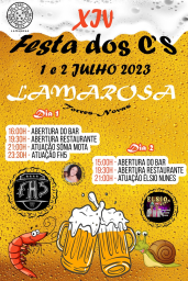 Cartaz Festa dos C's 2023 - Lamarosa