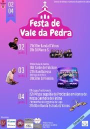 Cartaz Festa de Vale da Pedra 2023 - Cartaxo