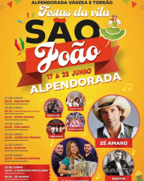 Cartaz Festas de São João 2023 - Alpendorada
