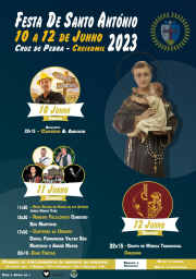 Cartaz Festa de Santo António 2023 - Creixomil