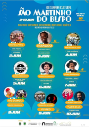 Cartaz XIX Semana Cultural 2023 - São Martinho do Bispo
