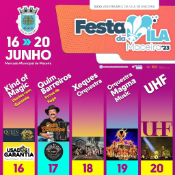 Cartaz Festa da Vila 2023 - Maceira