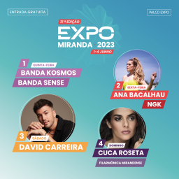 Cartaz Expo Miranda 2023 - Miranda do Corvo