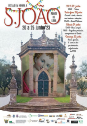 Cartaz Festas em Honra a São João 2023 - Ponte de Lima
