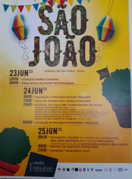 Cartaz Arraial de São João 2023 - Ovar