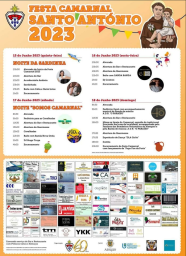 Cartaz Festa Camarnal Santo António 2023 - Alenquer