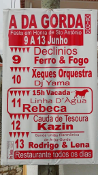 Cartaz Festa de Santo António 2023 - A da Gorda