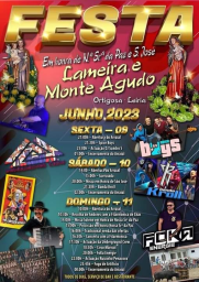 Cartaz Festa em Honra de Nossa Senhora da Pae e São Jose 2023 - Ortigosa