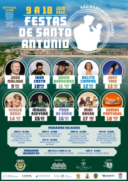 Cartaz Festas de Santo António 2023 - São Martinho do Porto