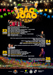 Cartaz Festas de São João 2023 - Pegões