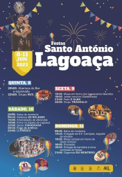 Cartaz Festas de Santo António 2023 - Lagoaça