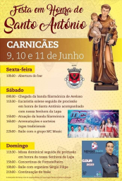 Cartaz Festas de Santo António 2023 - Trancoso