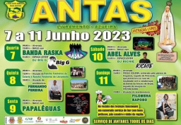 Cartaz Festa em Antas 2023 - Livramento