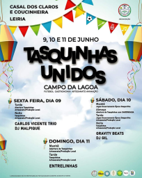 Cartaz Tasquinhas Unidos 2023 - Leiria