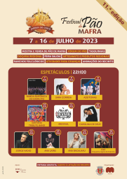Cartaz Festival do Pão 2023 - Mafra