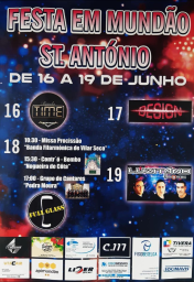Cartaz Festas de Santo António 2023 - Mundão