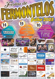 Cartaz Festas de Fermontelos 2023 - São Pedro do Sul