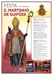 Cartaz Festa em Honra de São Martinho de Guifões 2023 - Matosinhos