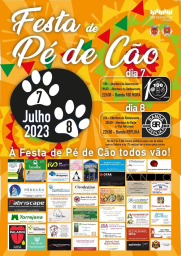 Cartaz Festa de Pé de Cão 2023 - Olaia