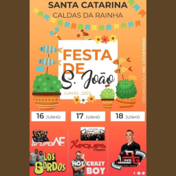 Cartaz Festa de São João 2023 - Caldas da Rainha