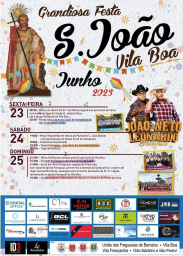 Cartaz Festa de São João 2023 - Vila Boa