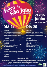 Cartaz Feira de São João 2023 - Alhandra