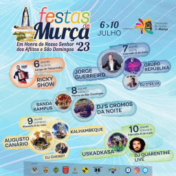 Cartaz Festas de Murça 2023 - Vila Real