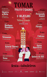 Cartaz Festas dos Tabuleiros 2023
