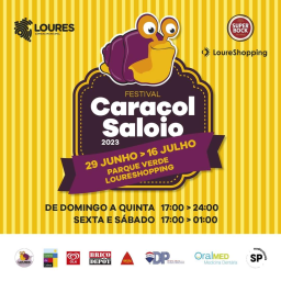 Cartaz Festival do Caracol Saloio 2023 - Loures