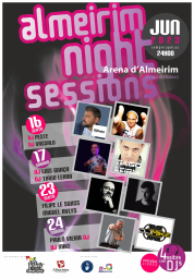 Cartaz Almeirim Night Sessions 2023