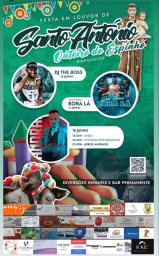 Cartaz Festas de Santo António 2023 - Outeiro de Espinho