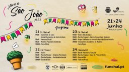 Cartaz Altares de São João 2023 - Funchal