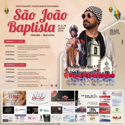 Cartaz Festas de São João 2023 - Chavão